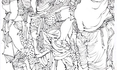 西南少数民族人物画主题创作精英班——人物线描课程作品展